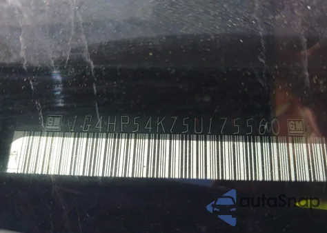 2005 Buick Lesabre Custom из США, поврежденный, VIN 1G4HP54K75U175560